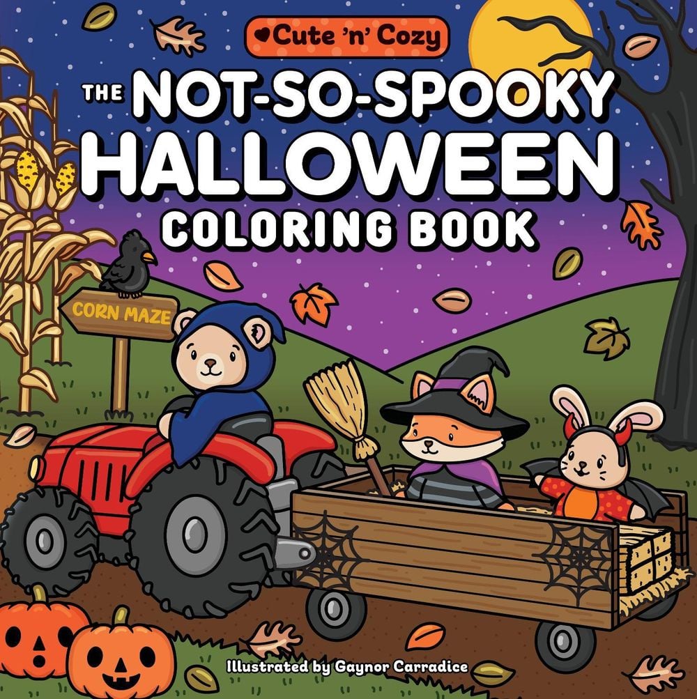 The Not-So-Spooky Halloween Coloring Book by Gaynor Carradice - ISBN: 9781507226827