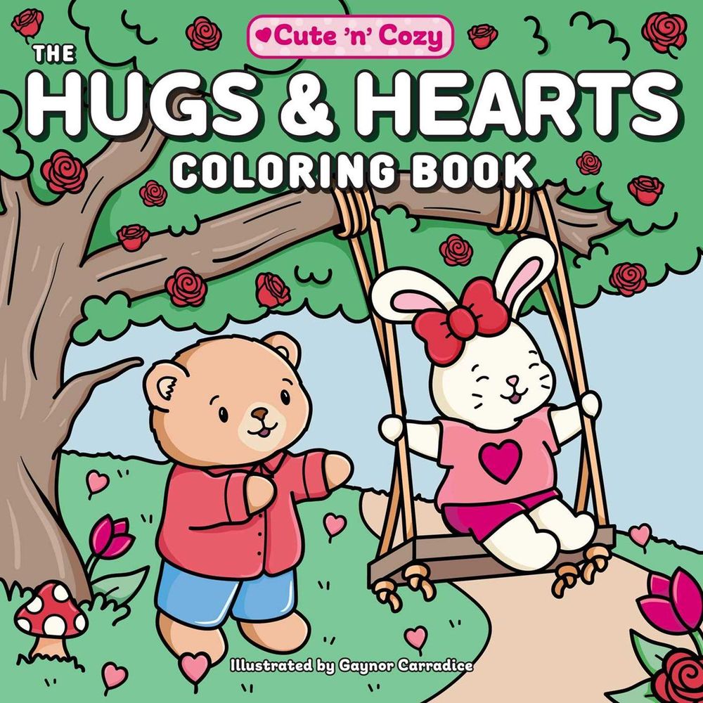 The Hugs & Hearts Coloring Book by Gaynor Carradice - ISBN: 9781507226896