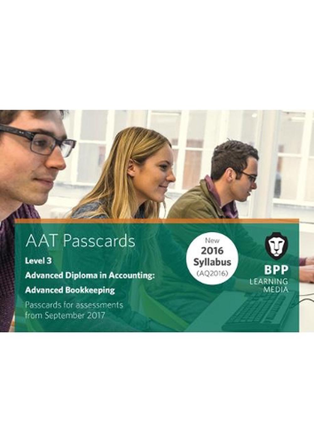 AAT Advanced Bookkeeping, 9781509712410