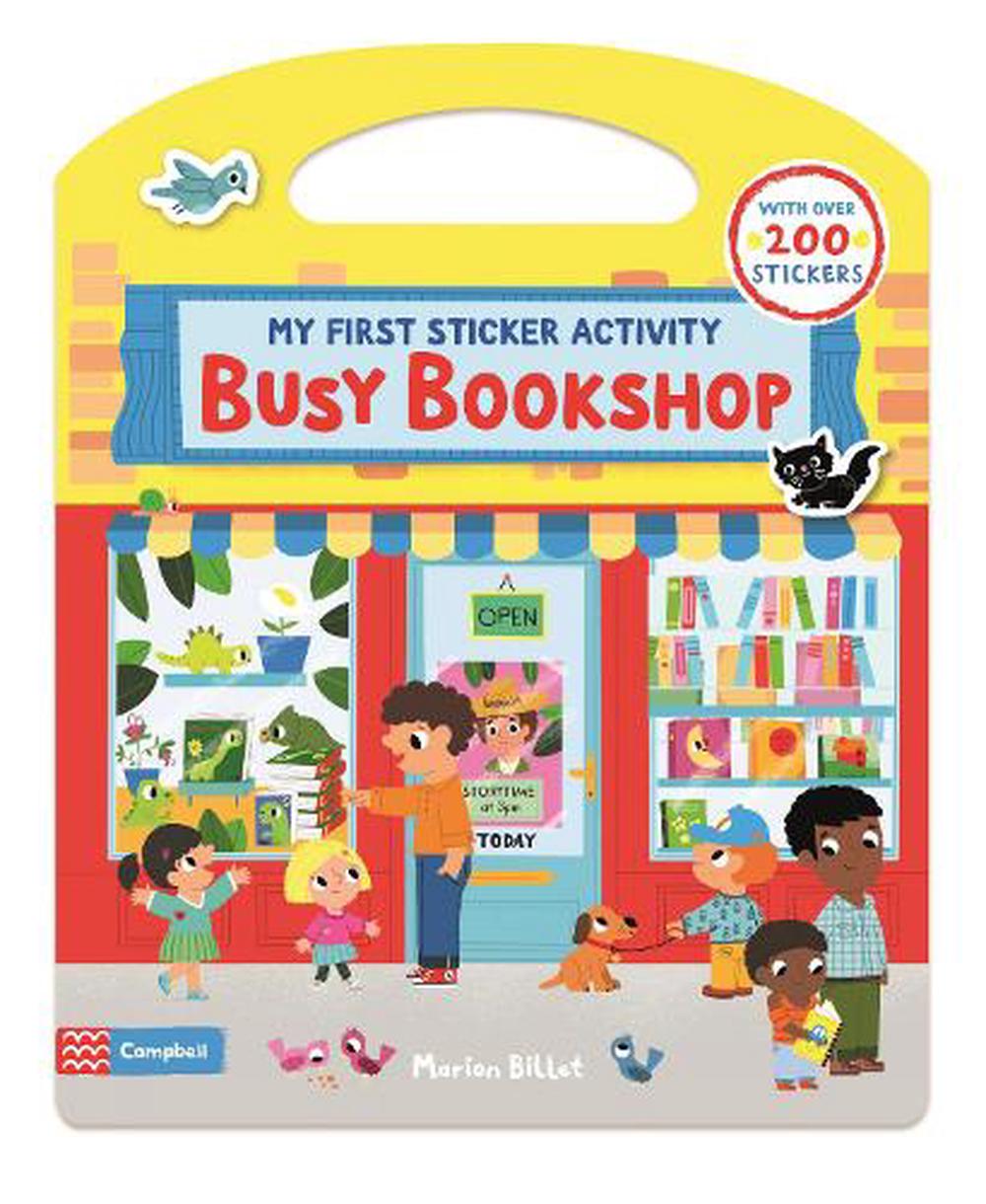 Busy Bookshop: My First Sticker Activity by Marion Billet, Paperback ...