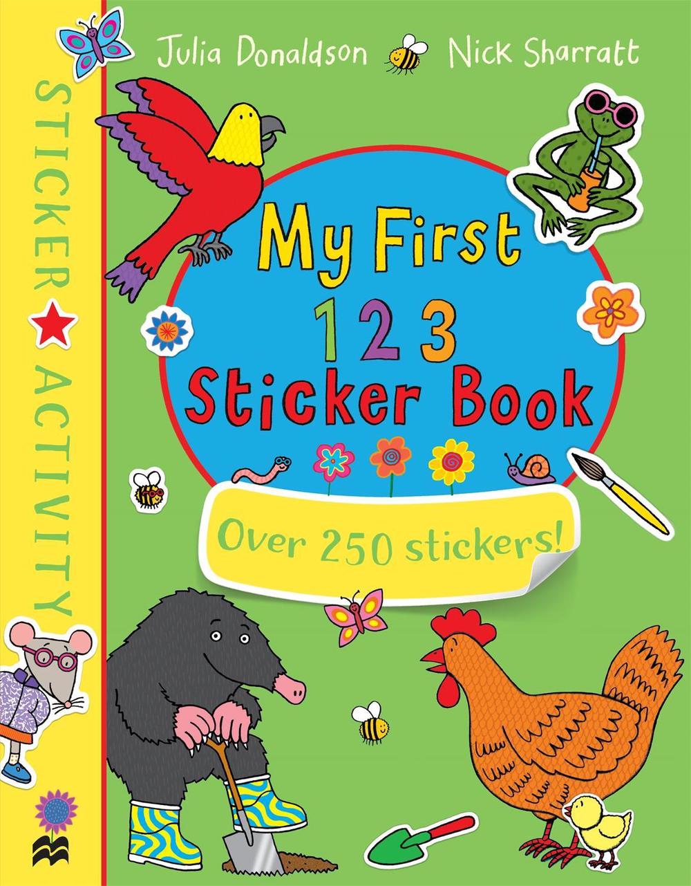 My First 123 Sticker Book by Julia Donaldson, Paperback, 9781509816217