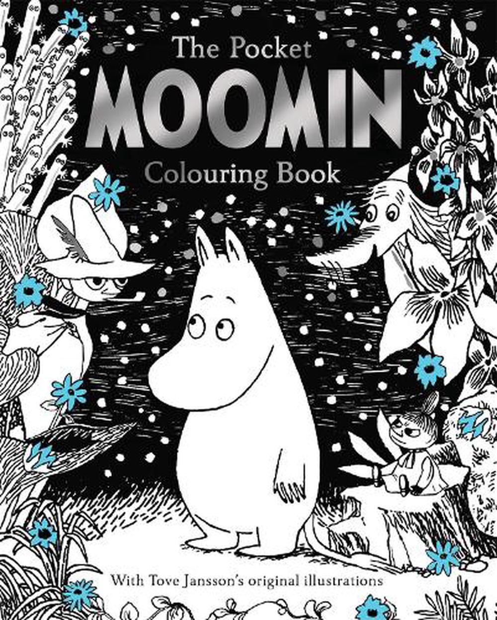 The Pocket Moomin Colouring Book by Tove Jansson, Paperback