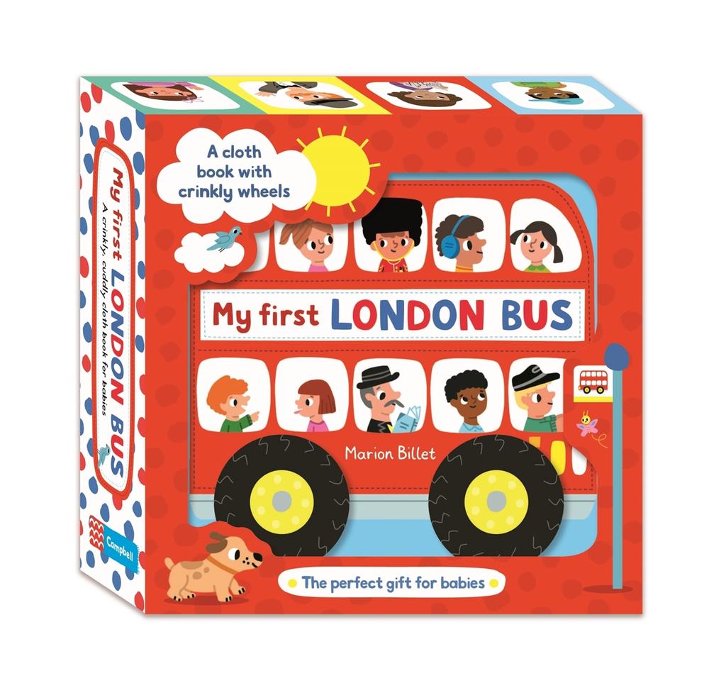 My First London Bus Cloth Book, 9781509881932