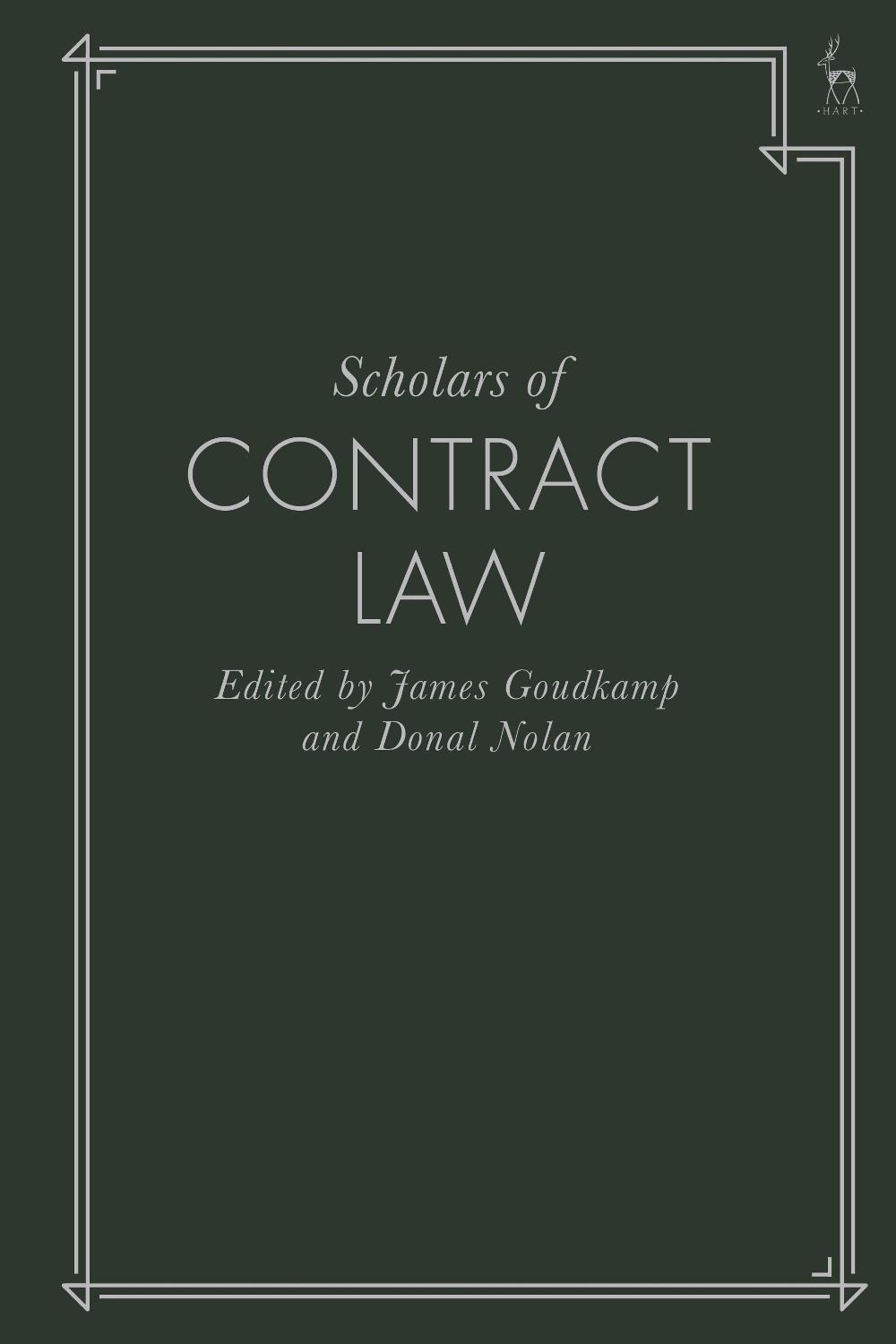 Scholars of Contract Law, 9781509965458