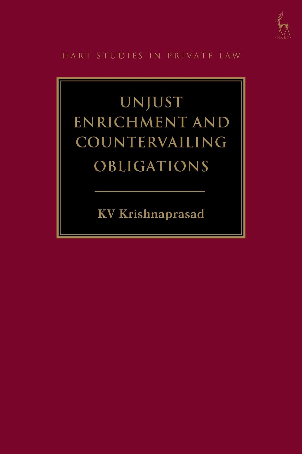 Unjust Enrichment and Countervailing Obligations, 9781509966394