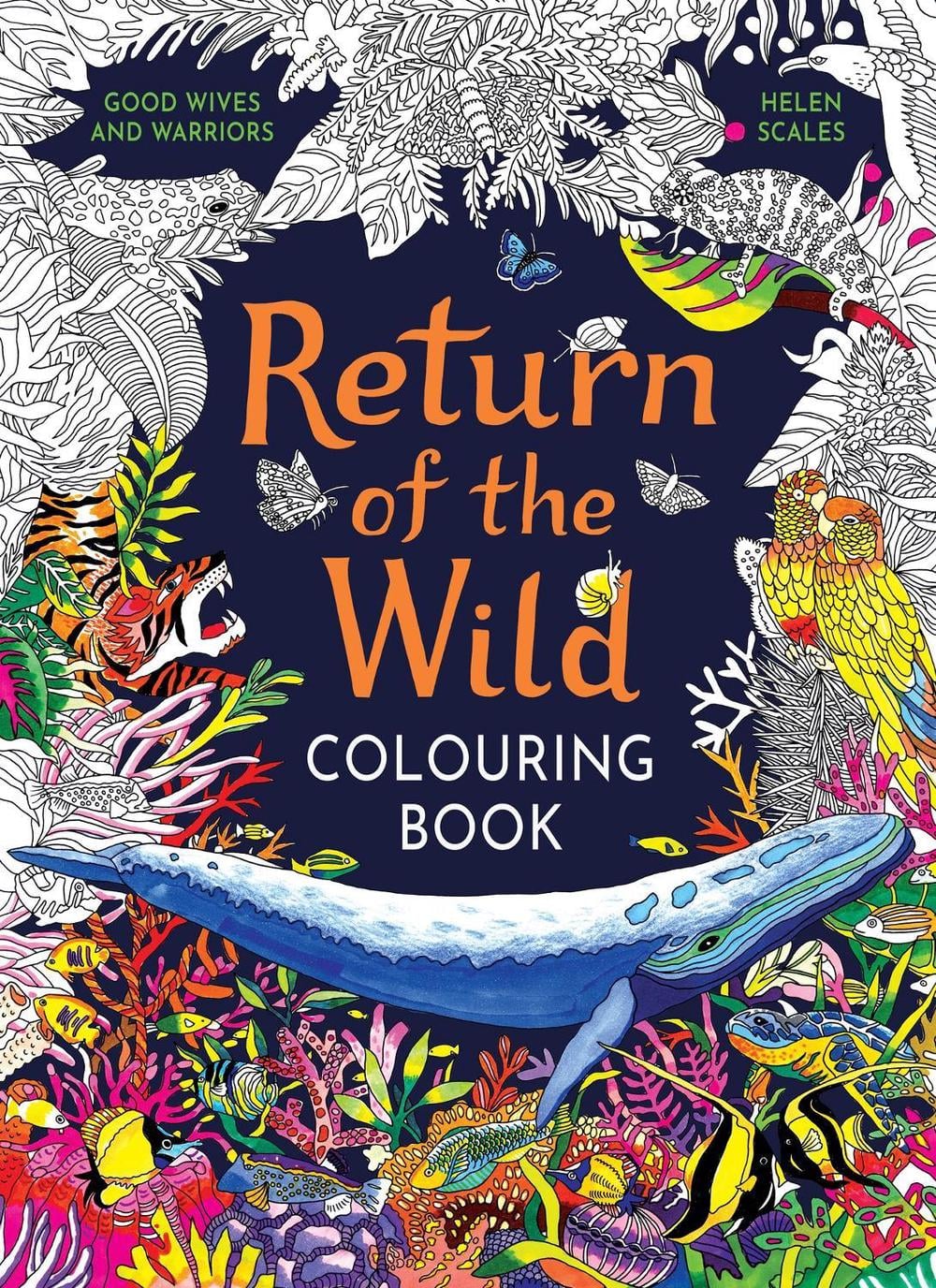 Return of the Wild Colouring Book by Helen Scales - ISBN: 9781510230422
