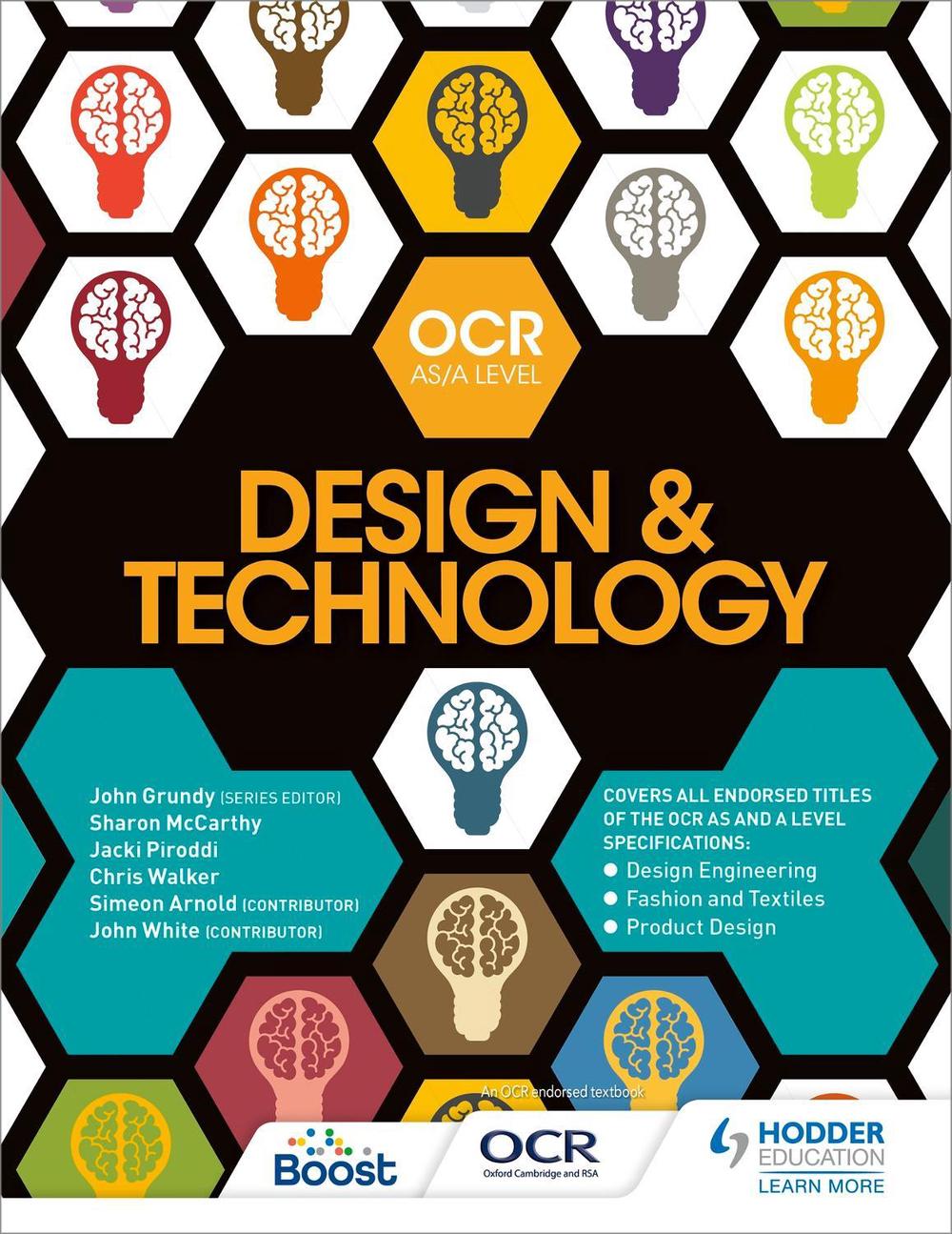 OCR Design and Technology for AS/A Level, 9781510402652