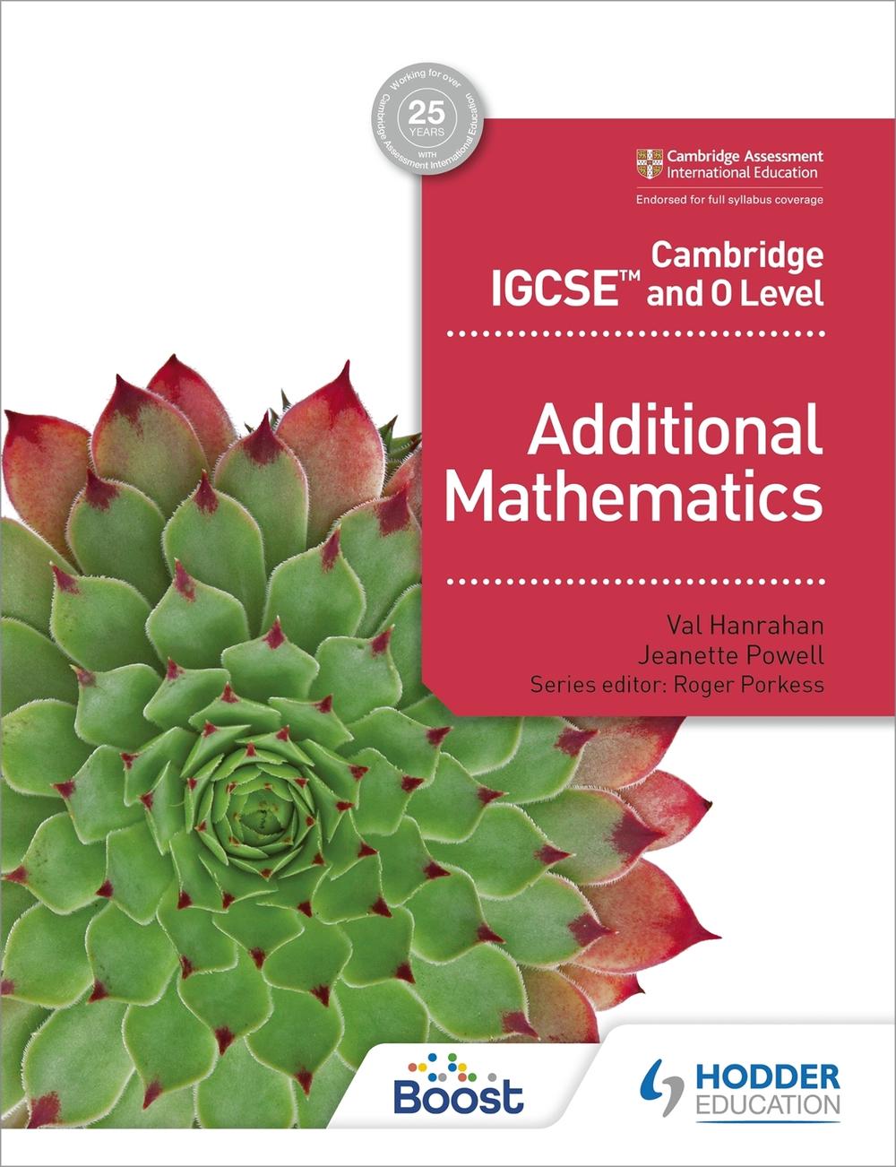 Cambridge Igcse and O Level Additional Mathematics, 9781510421646