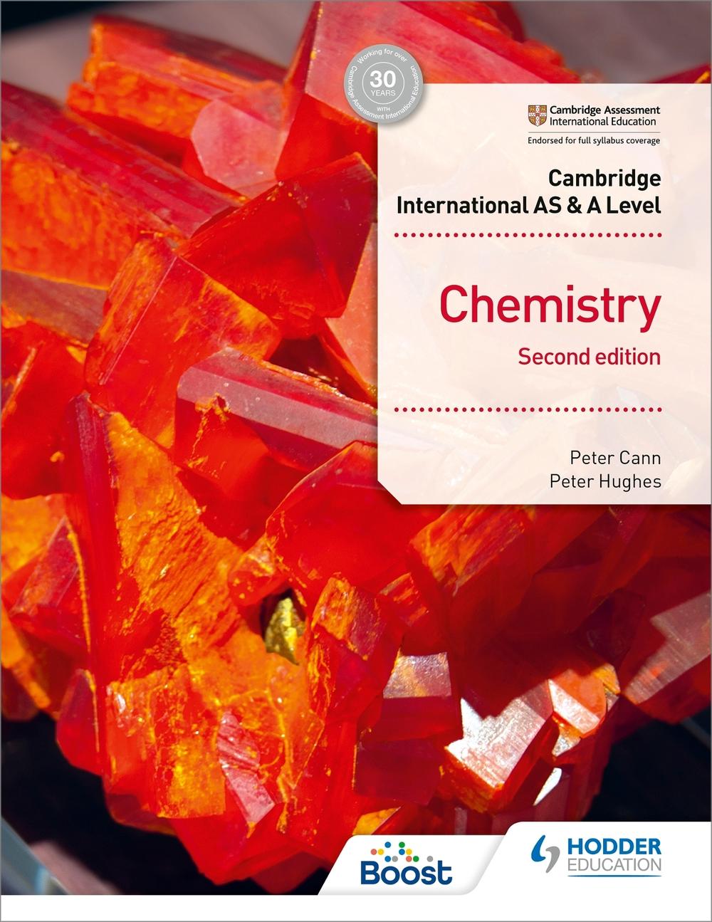 Cambridge International AS & A Level Chemistry Student's Book Second Edition, 9781510480230