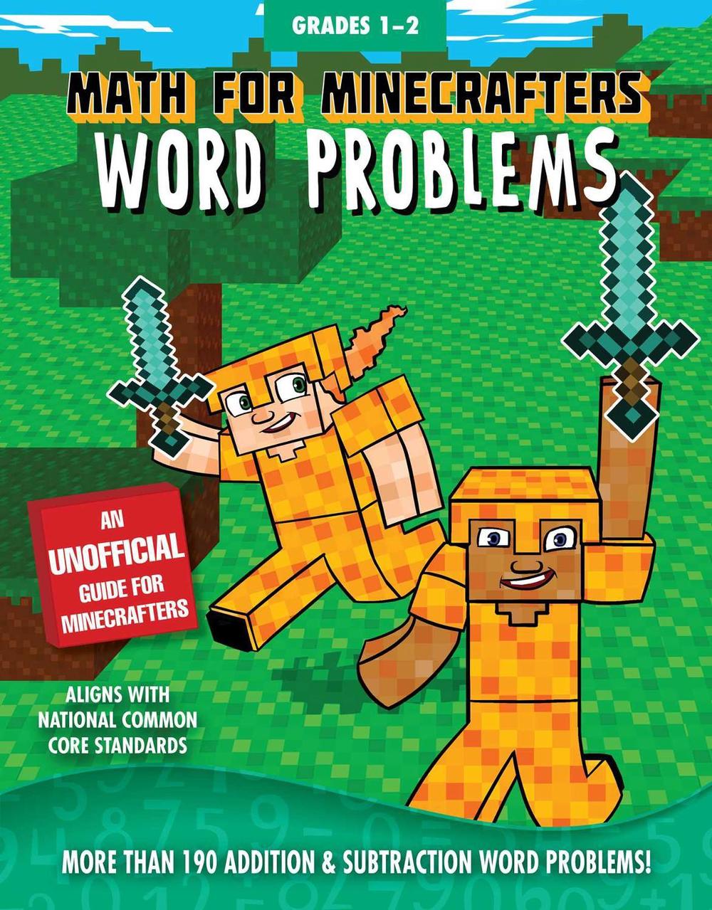 Math for Minecrafters Word Problems: Grades 1-2, 9781510730854