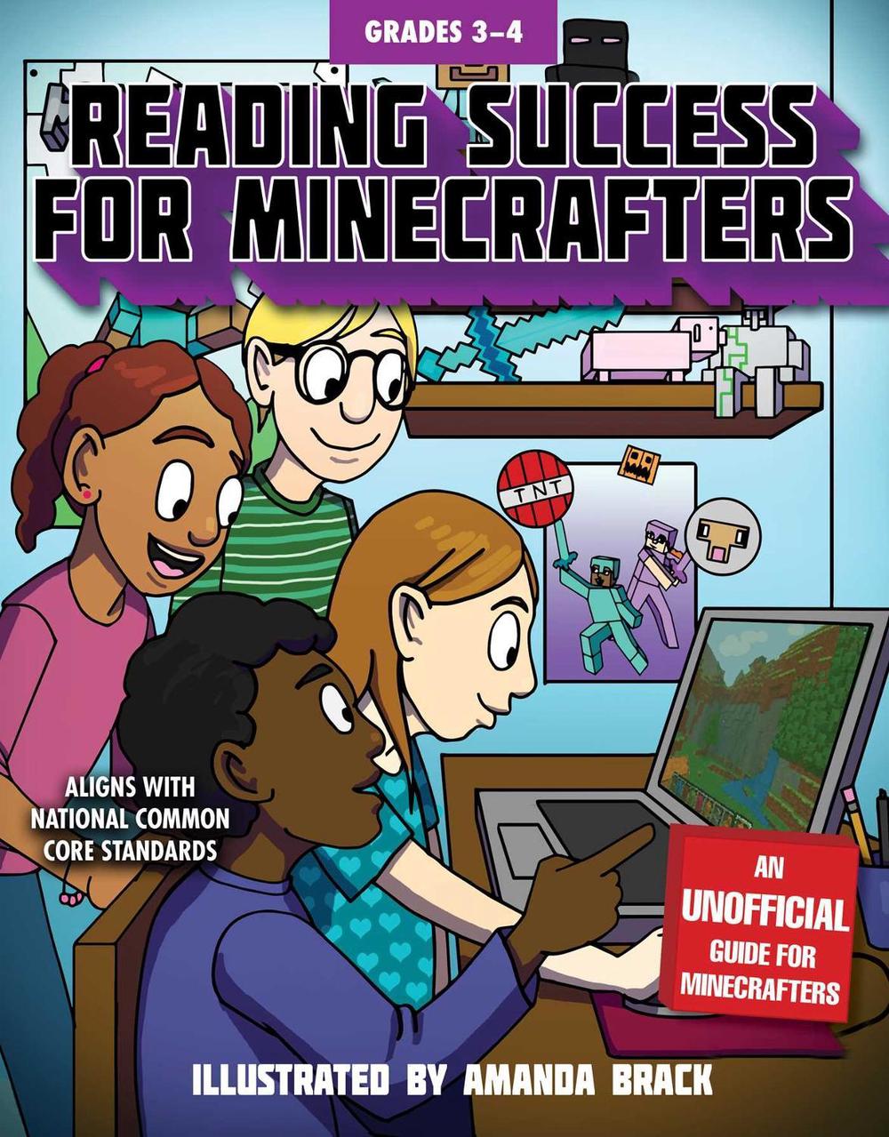 Reading Success for Minecrafters: Grades 3-4, 9781510730892