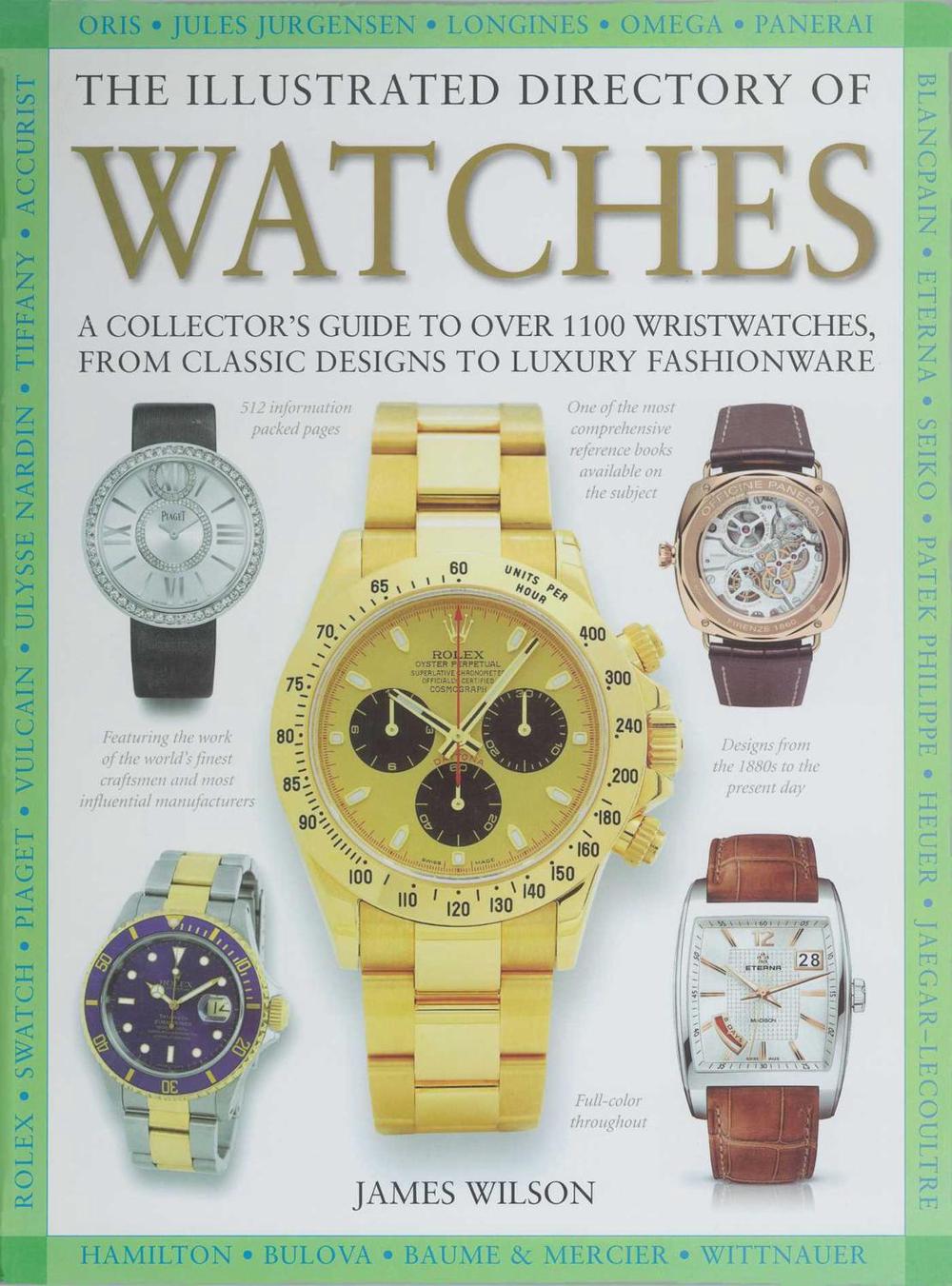 The Illustrated Directory of Watches, 9781510756595