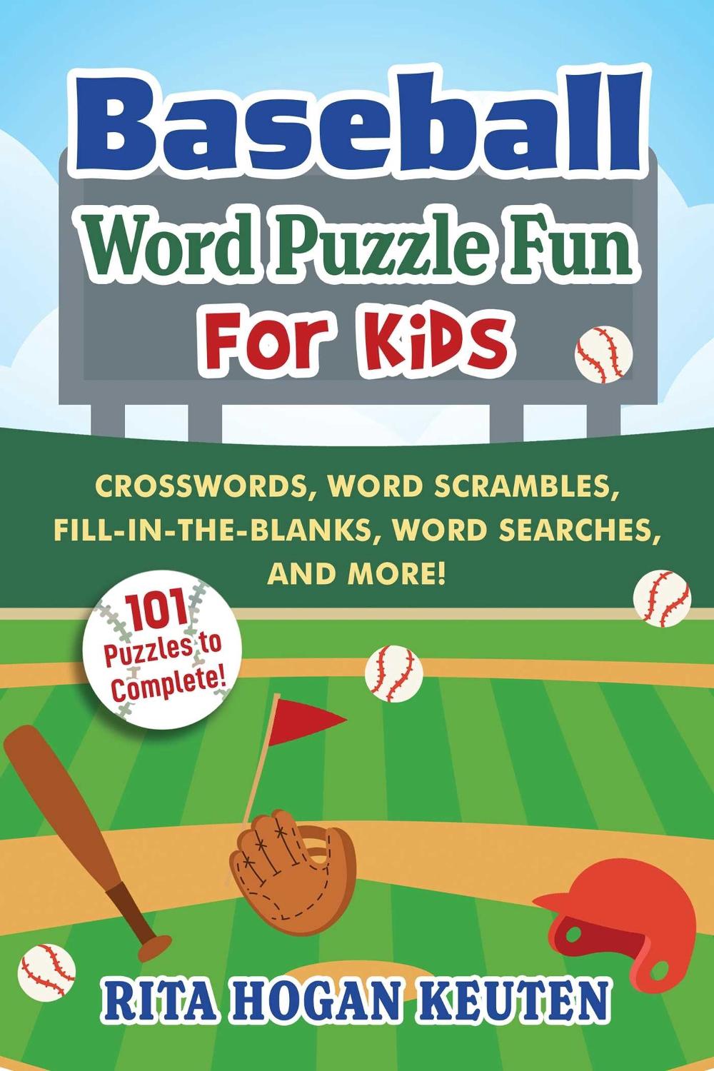 Baseball Word Puzzle Fun for Kids, 9781510781320