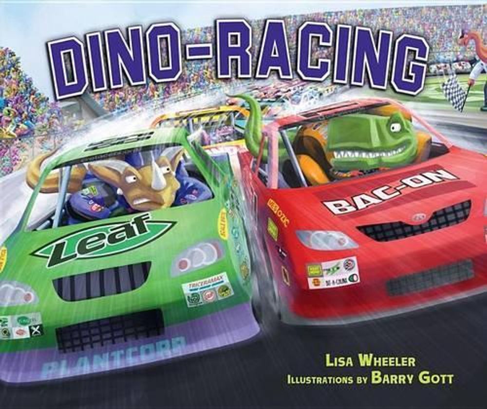 Dino-Racing by Lisa Wheeler - ISBN: 9781512403145