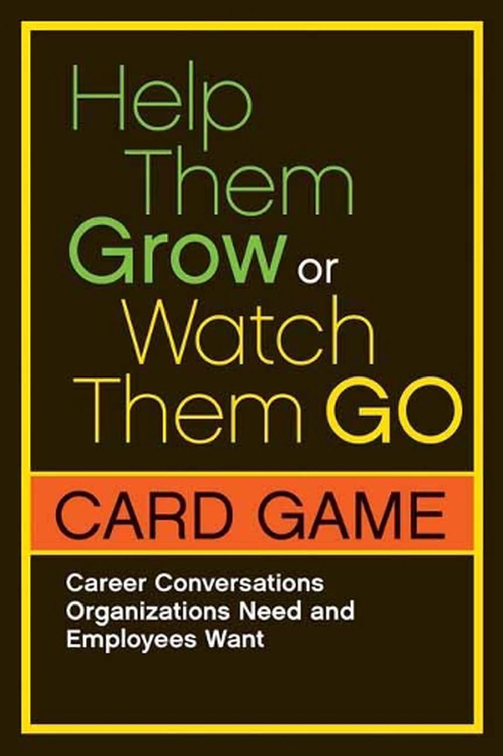 Help Them Grow Or Watch Them Go Cards by Beverly Kaye - ISBN: 9781523097982