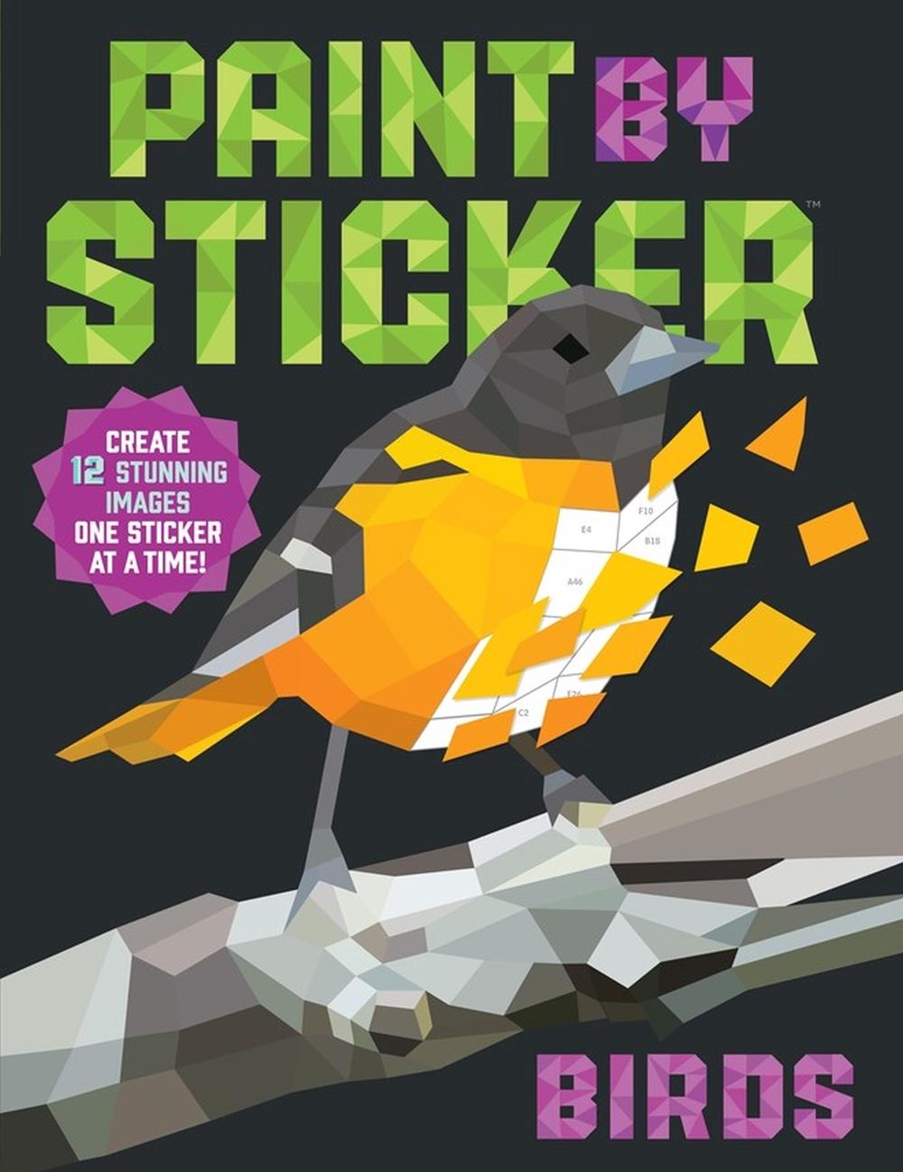 Paint by Sticker: Birds, 9781523500123