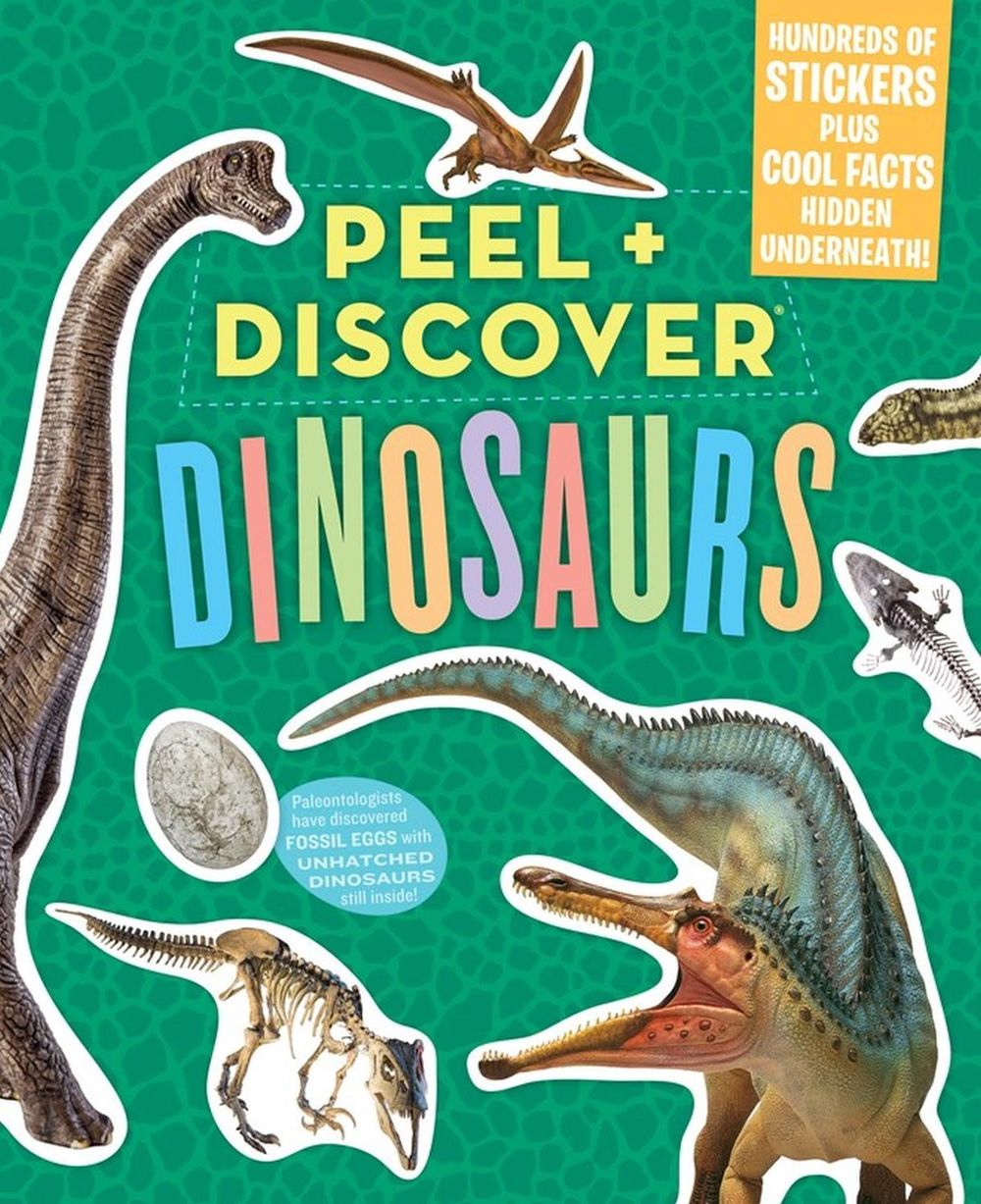 Peel + Discover: Dinosaurs by Workman Publishing - ISBN: 9781523503582