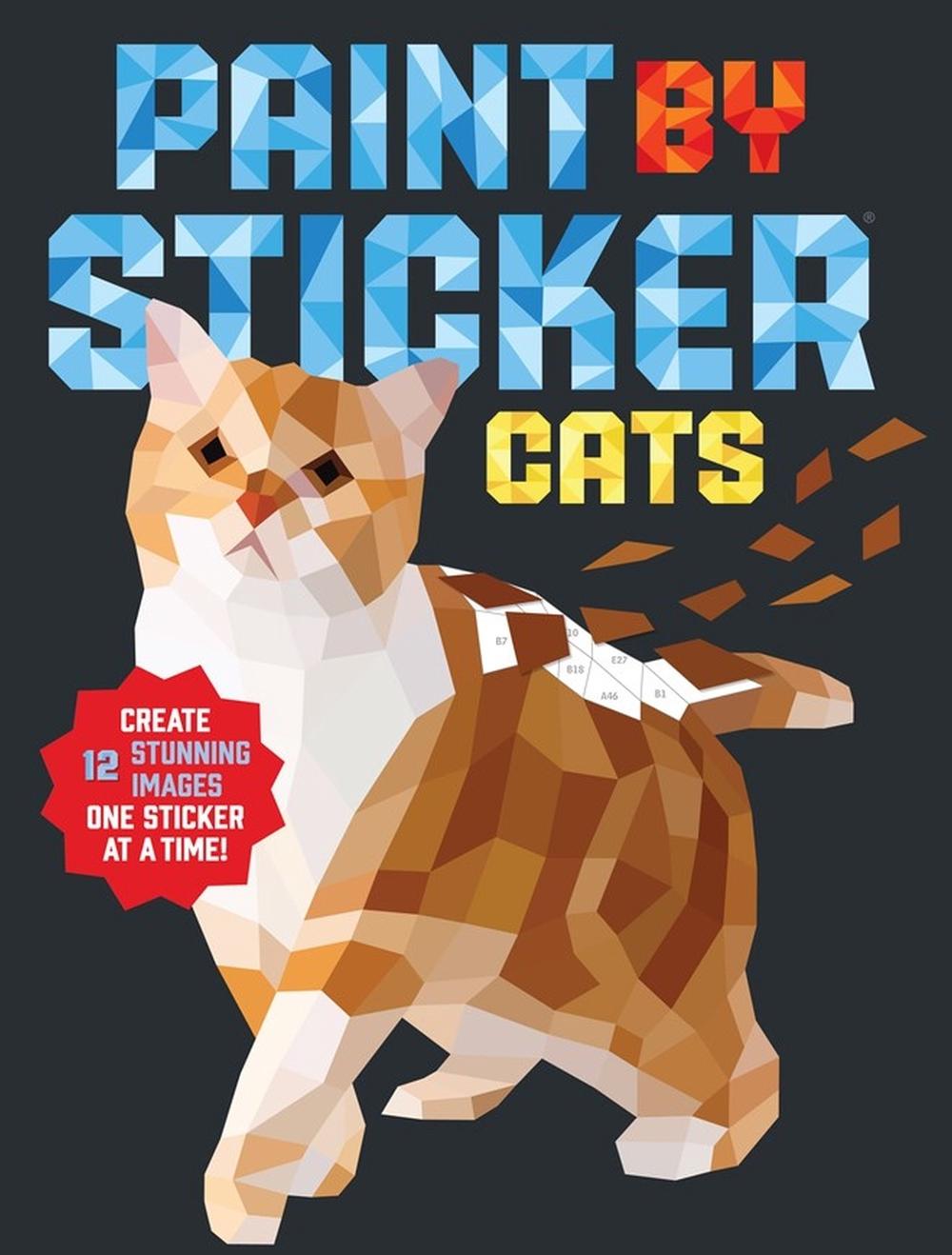 Paint by Sticker: Cats, 9781523504480