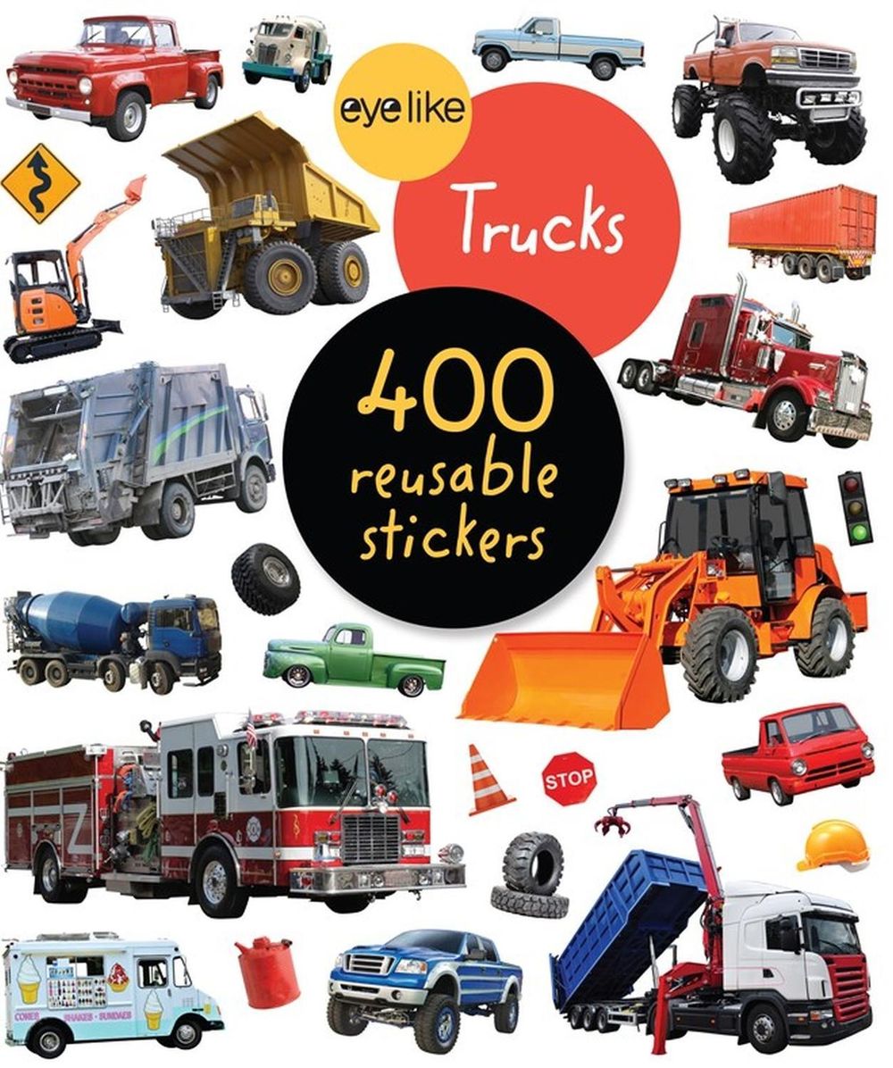 Eyelike Stickers: Trucks by Workman Publishing - ISBN: 9781523506255