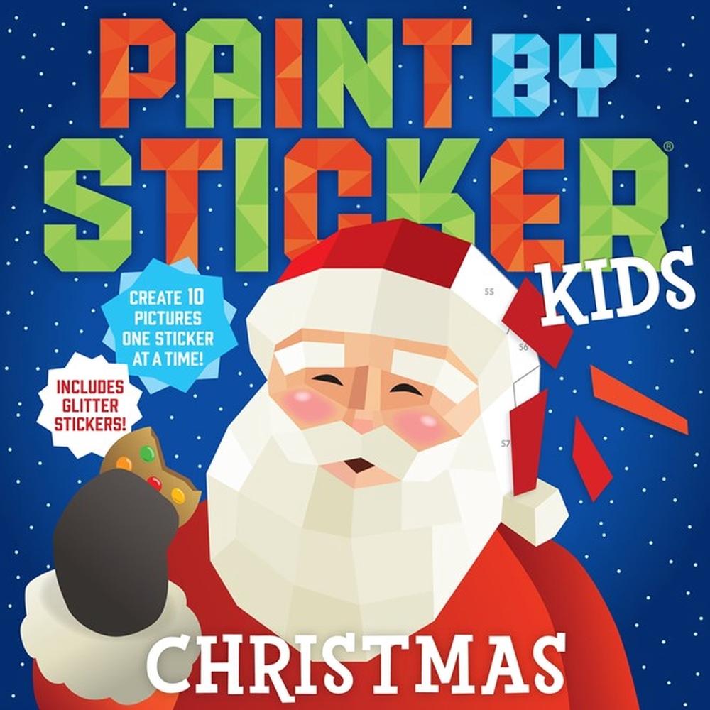Paint by Sticker Kids: Christmas by Workman Publishing - ISBN: 9781523506750