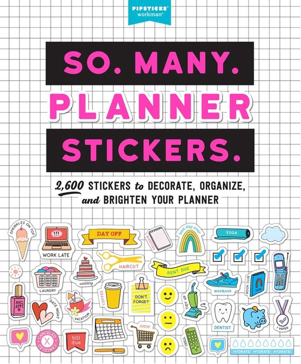 So. Many. Planner Stickers., 9781523508150