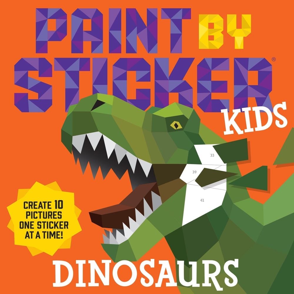 Paint by Sticker Kids: Dinosaurs by Workman Publishing - ISBN: 9781523511174
