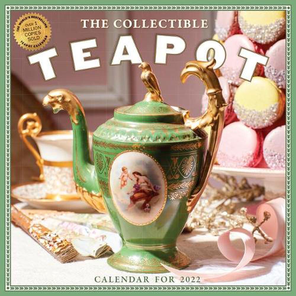 Collectible Teapot Wall Calendar 2025