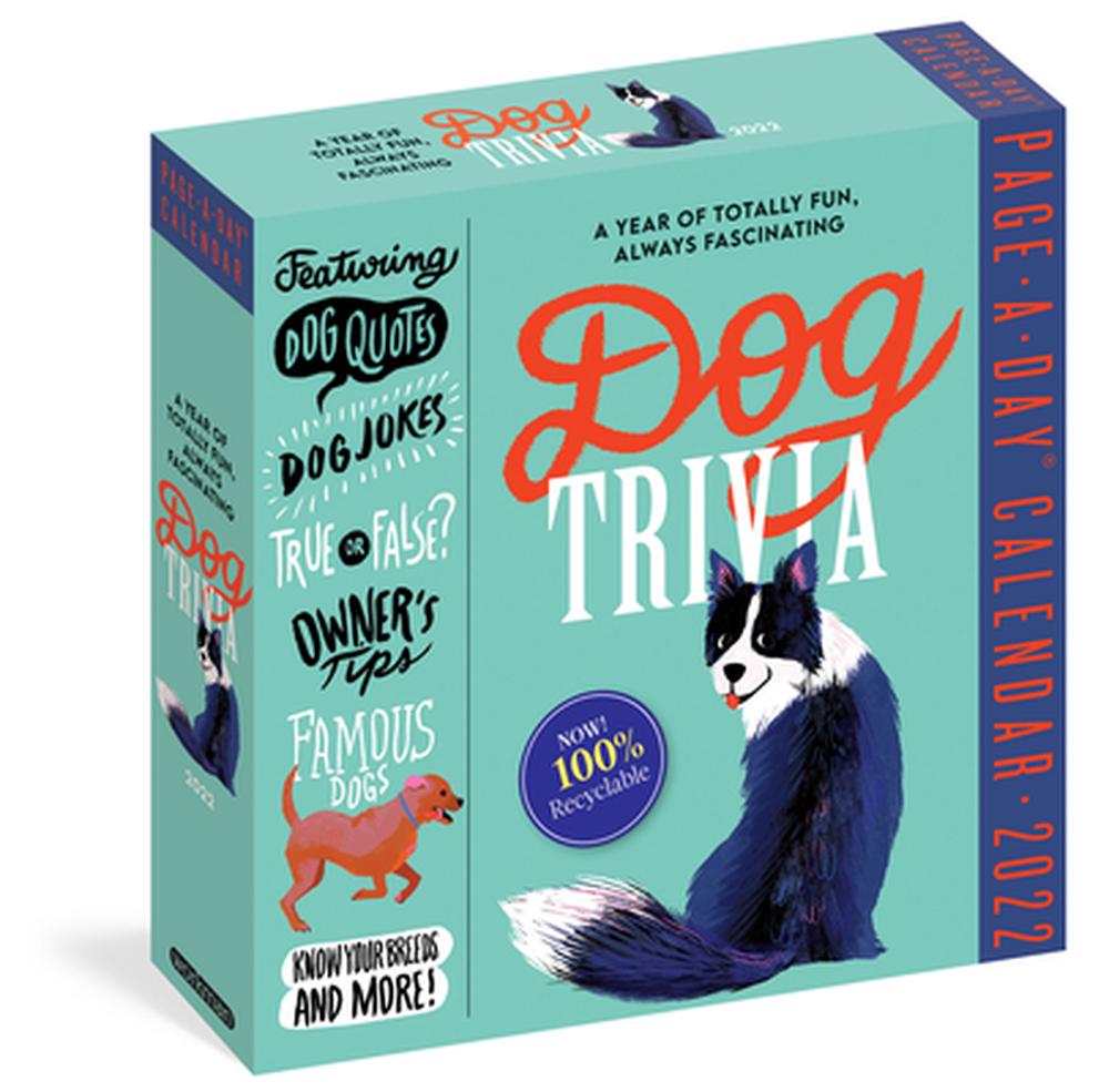 2022 Dog Trivia by Workman Calendars, 9781523512652 Buy online at The