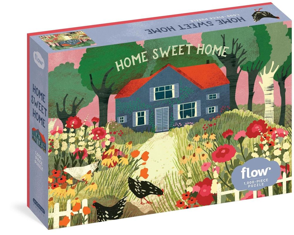 Home Sweet Home 1,000-Piece Puzzle by Irene Smit - ISBN: 9781523513161