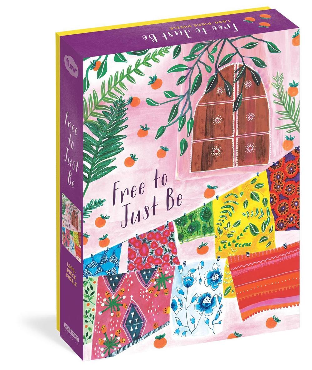 Free to Just Be 1,000-Piece Puzzle by Irene Smit - ISBN: 9781523513833