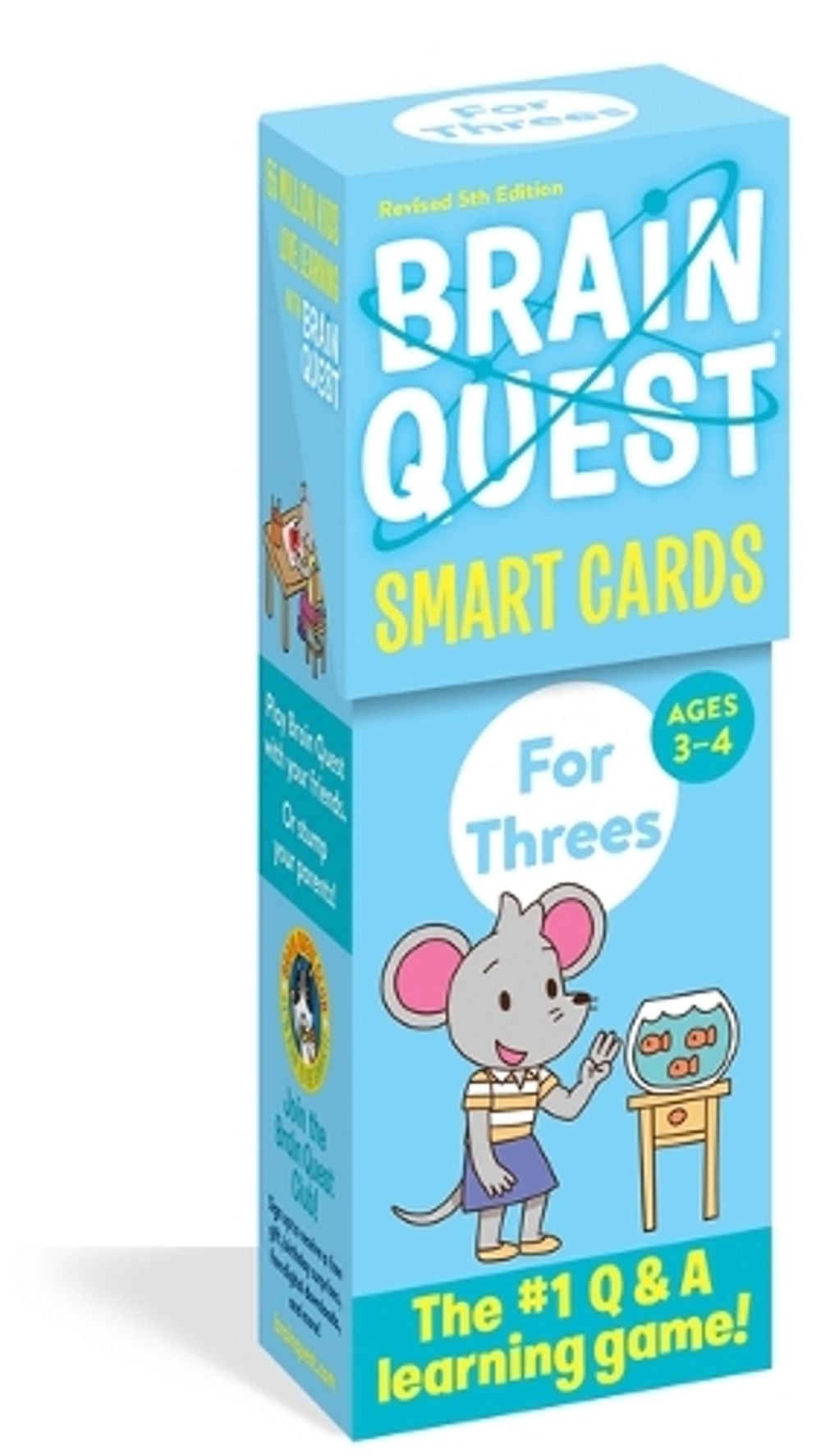 Brain Quest for Threes Smart Cards Revised 5th Edition by Workman Publishing - ISBN: 9781523517237