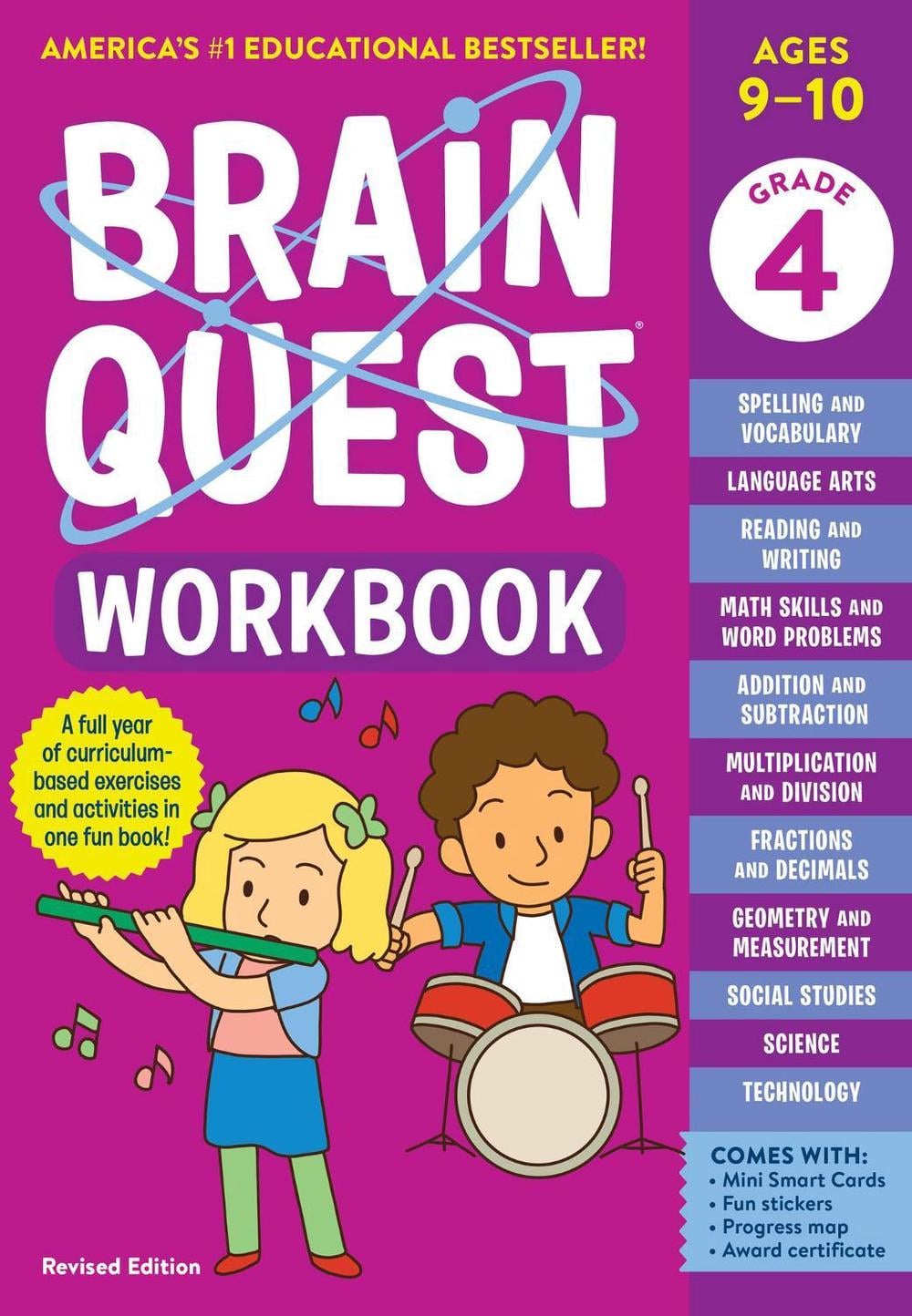 Brain Quest Workbook: 4th Grade (Revised Edition) by Workman Publishing - ISBN: 9781523517381