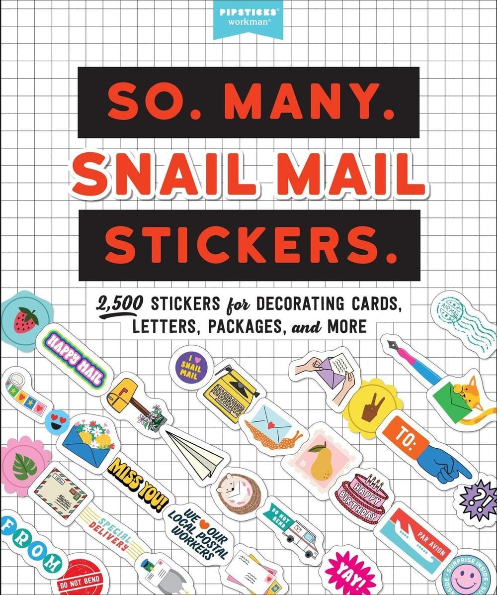 So. Many. Snail Mail Stickers. by Pipsticks®+Workman® - ISBN: 9781523518579
