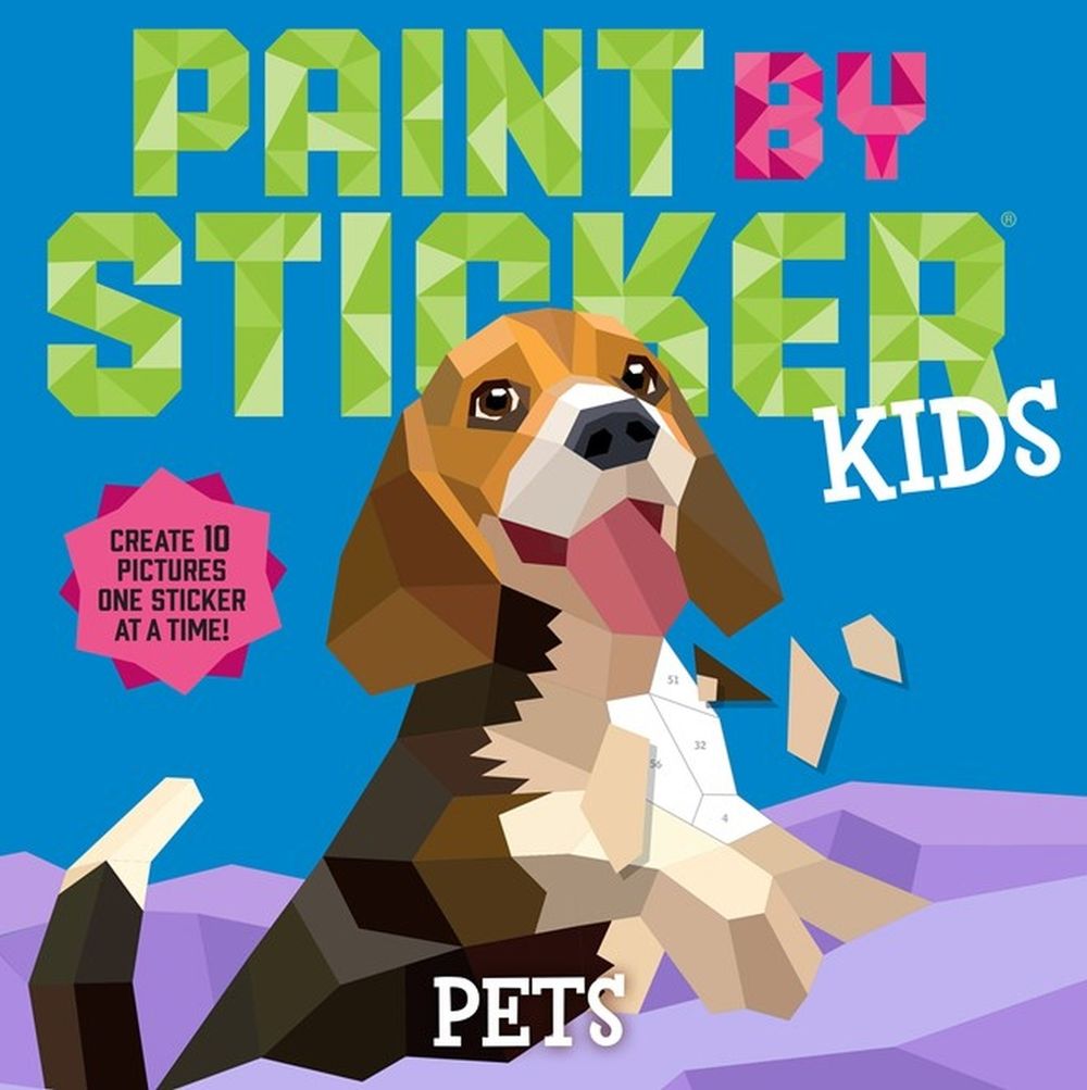 Paint by Sticker Kids: Pets by Workman Publishing - ISBN: 9781523519361
