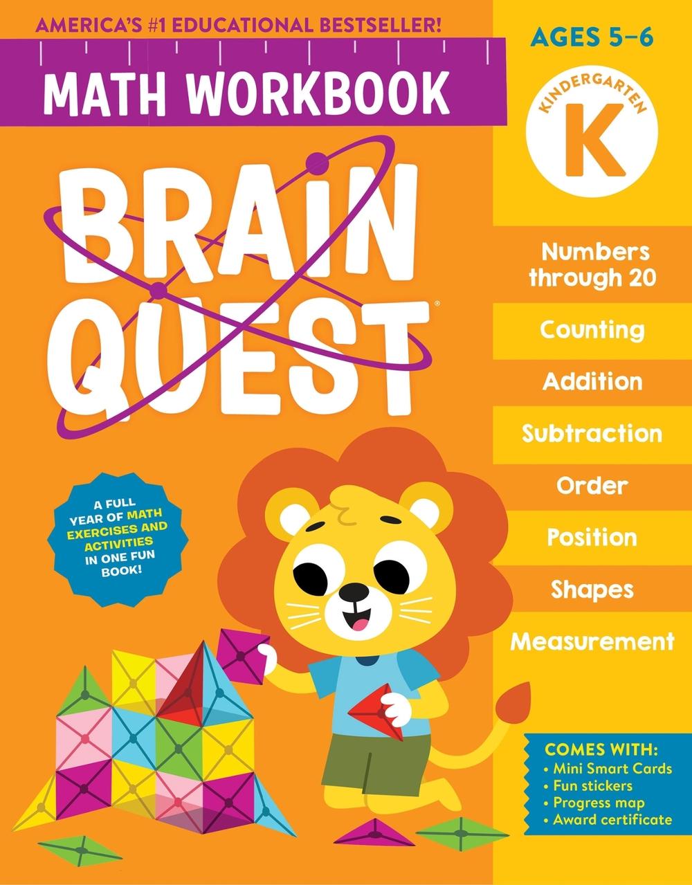 Brain Quest Math Workbook: Kindergarten by Workman Publishing - ISBN: 9781523524211