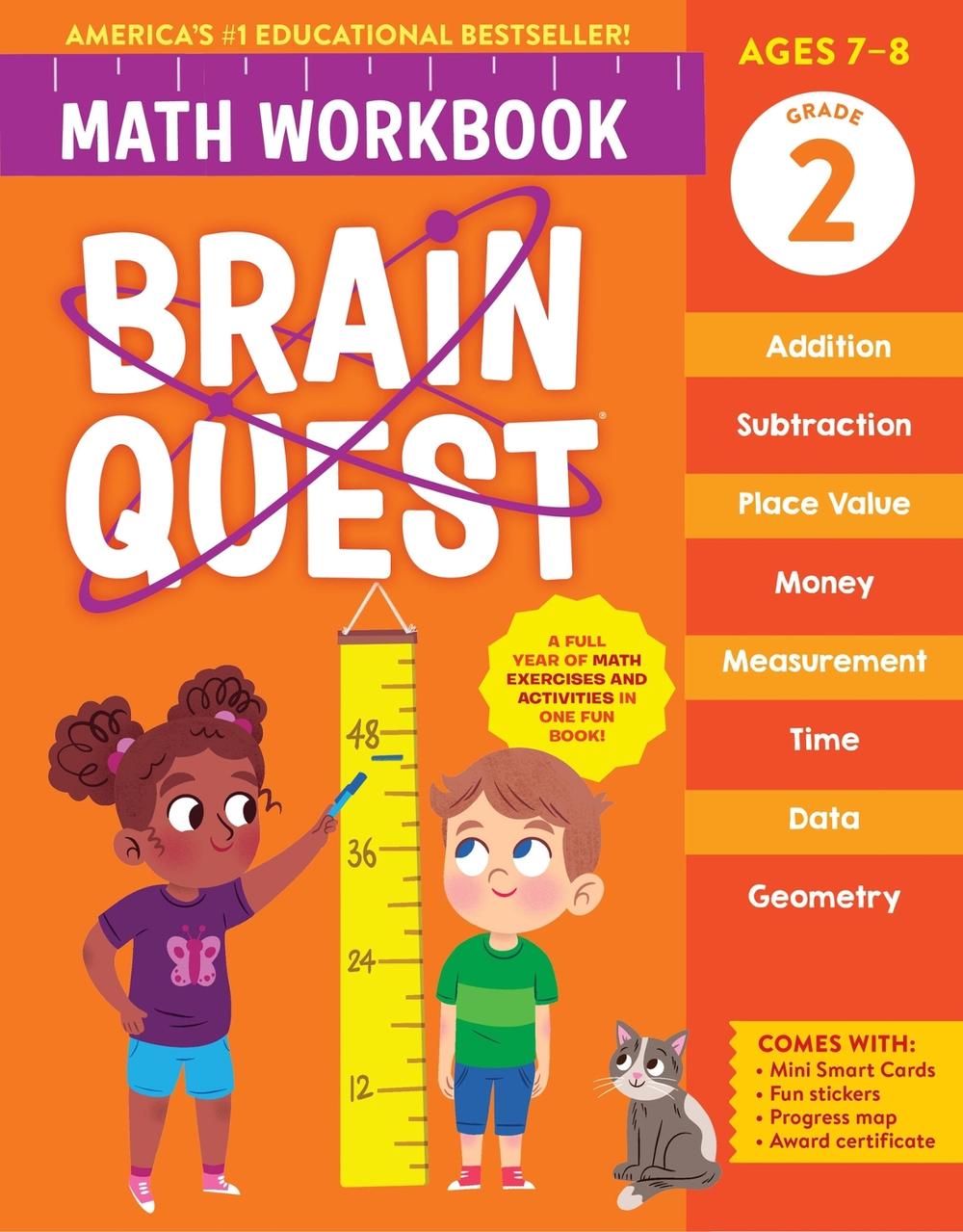 Brain Quest Math Workbook: 2nd Grade by Workman Publishing - ISBN: 9781523524235