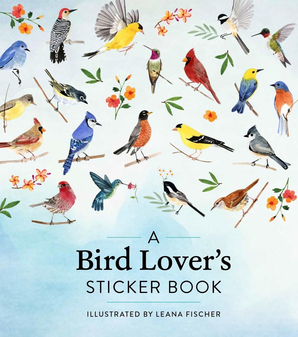 A Bird Lover's Sticker Book by Leana Fischer - ISBN: 9781523524488