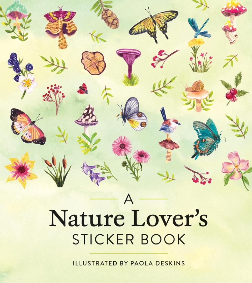 A Nature Lover's Sticker Book by Paola Deskins - ISBN: 9781523524808