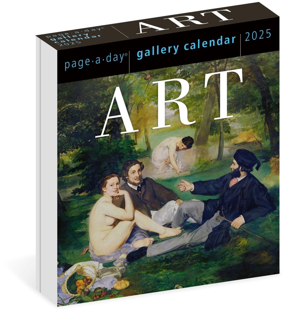 Art Page-A-Day® Gallery Calendar 2025 by Workman Calendars - ISBN: 9781523524938