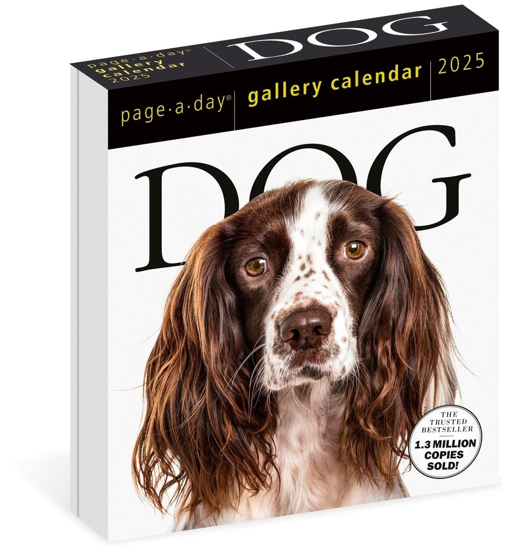 Dog Page-A-Day® Gallery Calendar 2025, 9781523524952