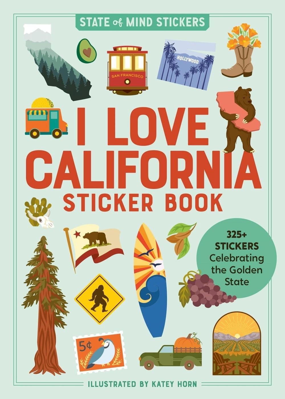 I Love California Sticker Book by Workman Publishing - ISBN: 9781523527021