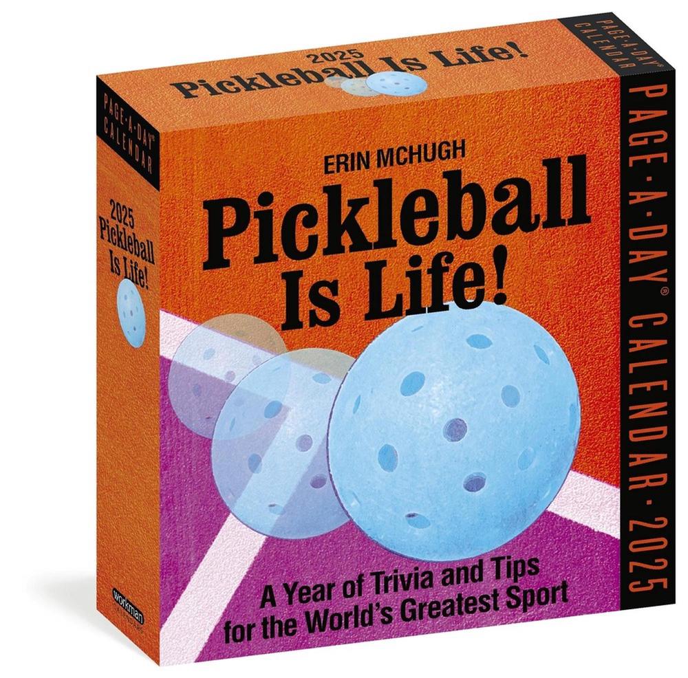 Pickleball Is Life! Page-A-Day® Calendar 2025, 9781523528011