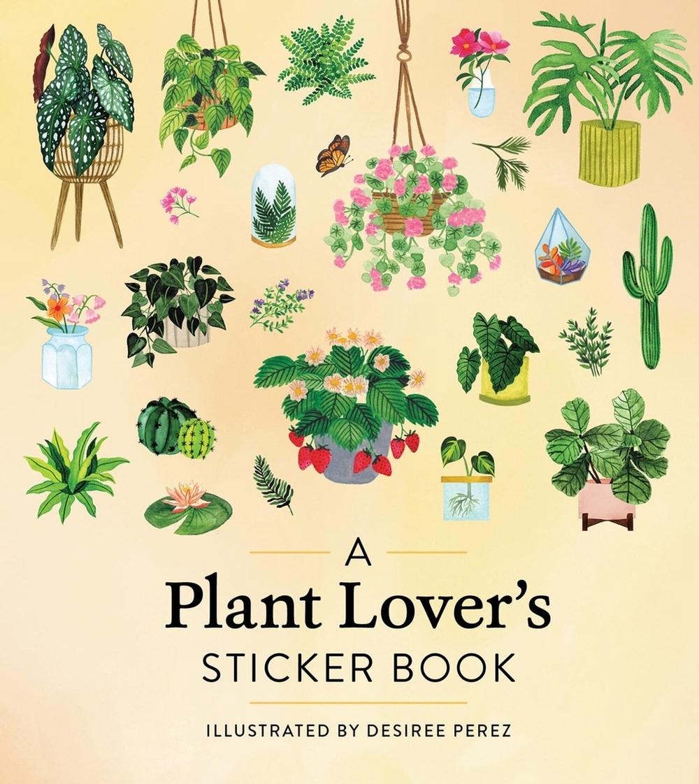A Plant Lover's Sticker Book, 9781523528189