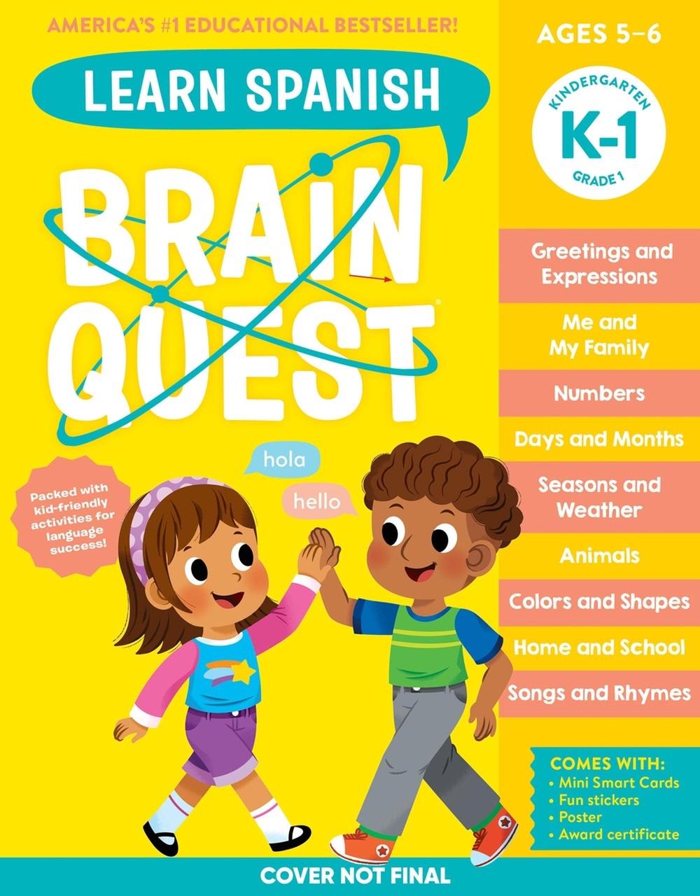 Brain Quest Workbook: Learn Spanish by Workman Publishing - ISBN: 9781523528547