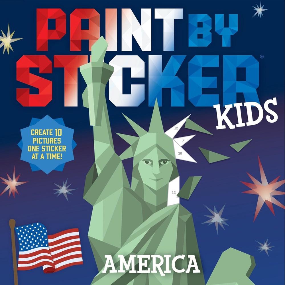 Paint by Sticker Kids: America by Workman Publishing - ISBN: 9781523529117