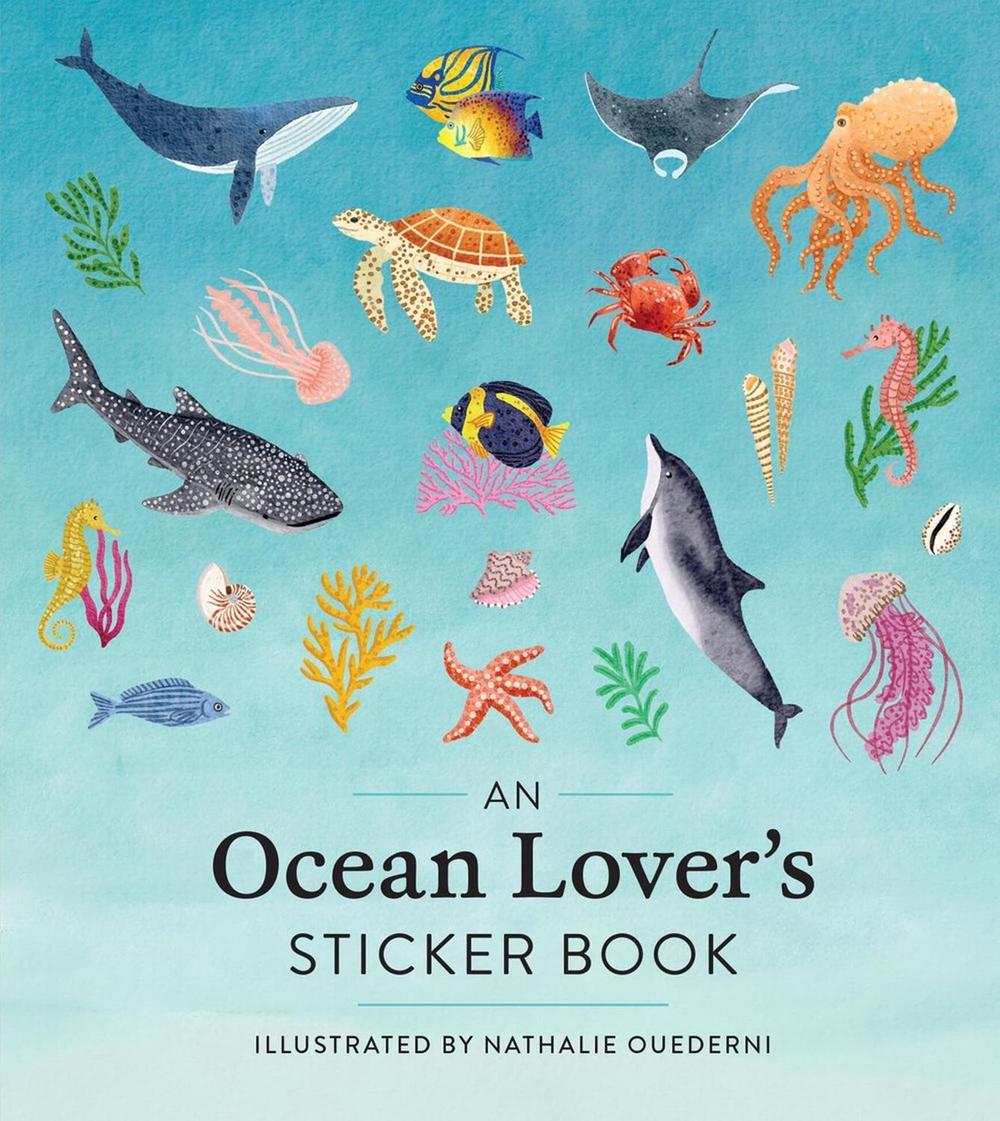 An Ocean Lover's Sticker Book, 9781523529353