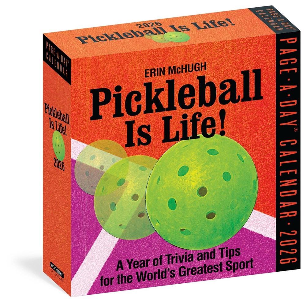 Pickleball Is Life! Page-A-Day® Calendar 2026, 9781523529520