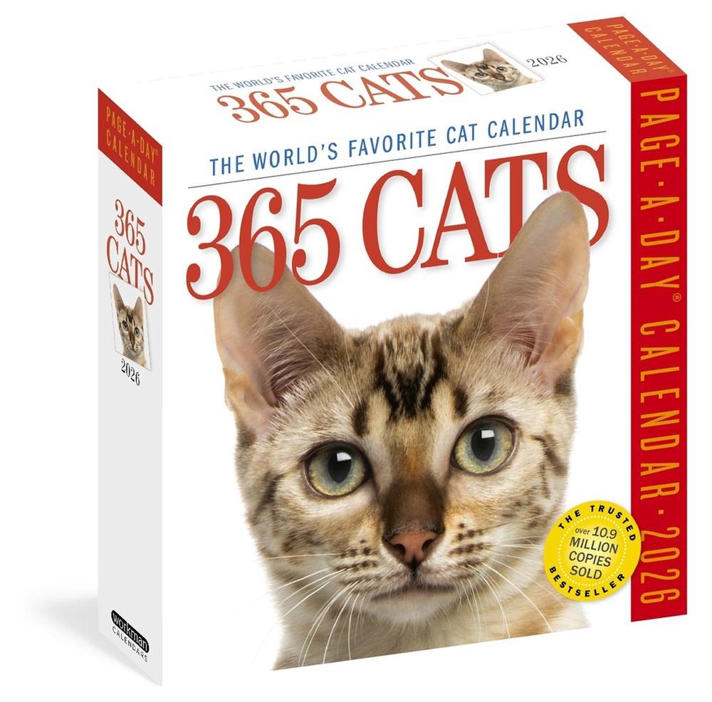 365 Cats Page-A-Day® Calendar 2026, 9781523529926