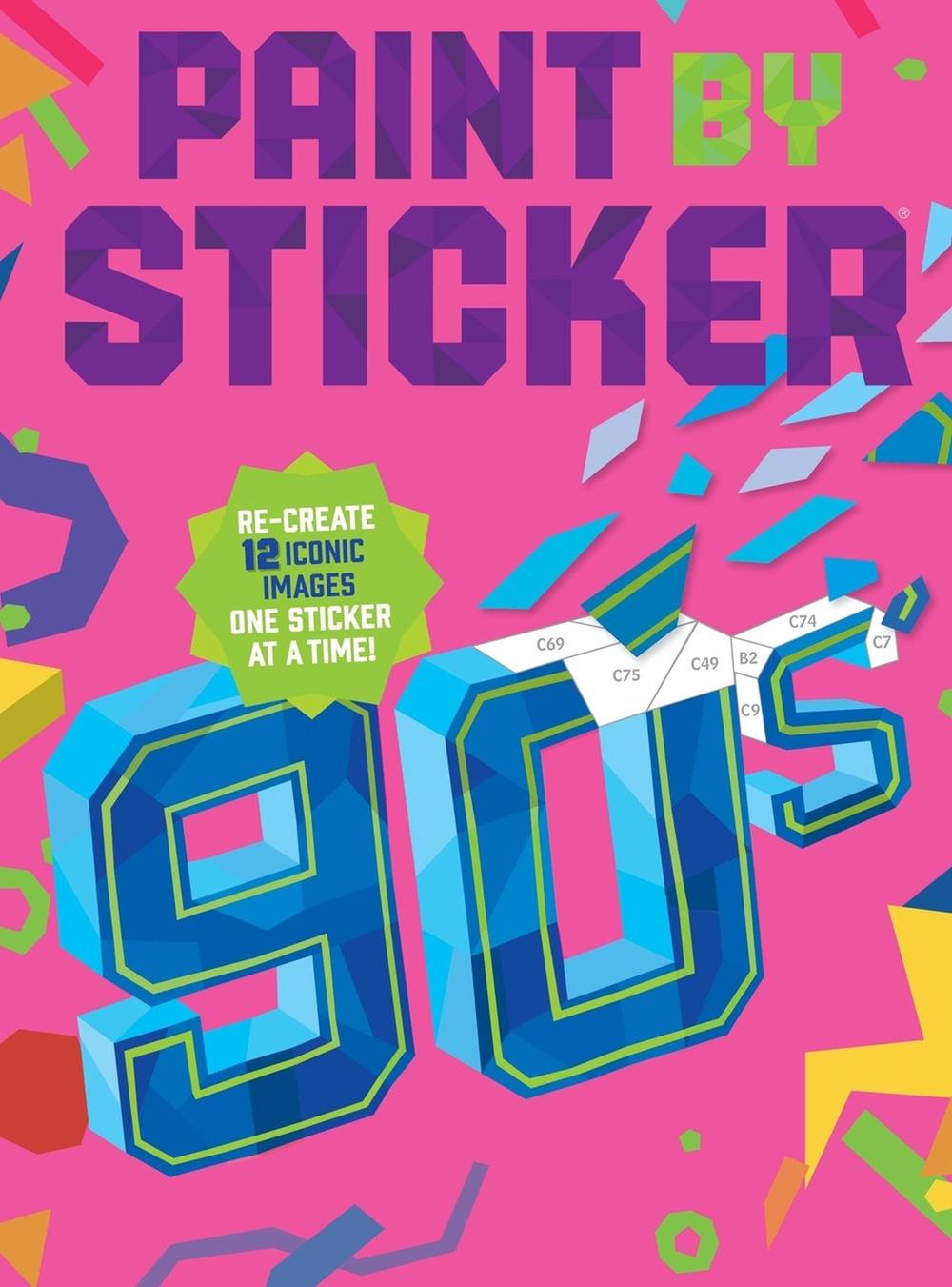 Paint by Sticker: 90s, 9781523530281