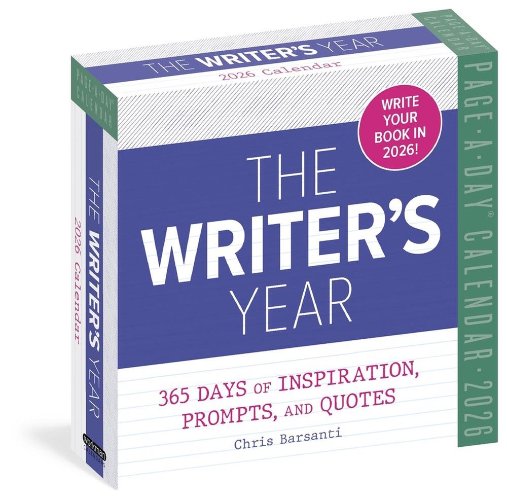 Writer's Year Page-A-Day® Calendar 2026, 9781523530298